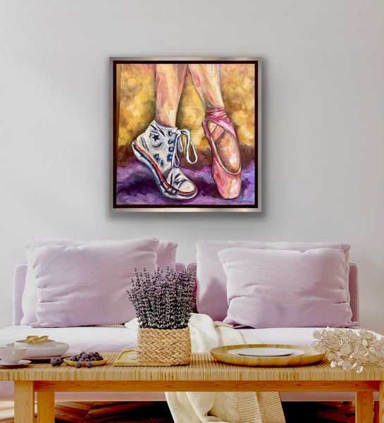 “Two Soles, Two Stories “