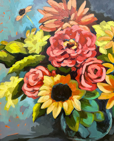 “Sun Kissed Blooms”