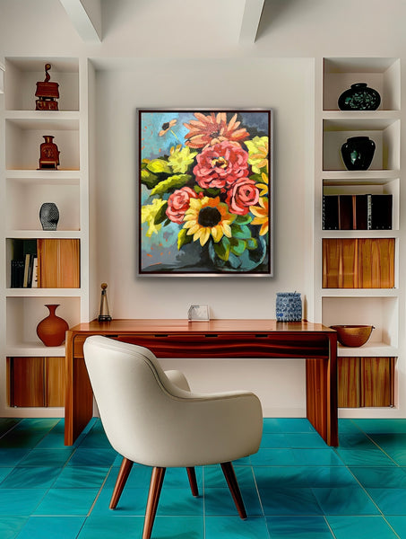 “Sun Kissed Blooms”