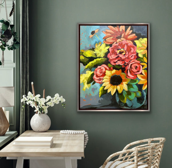 “Sun Kissed Blooms”