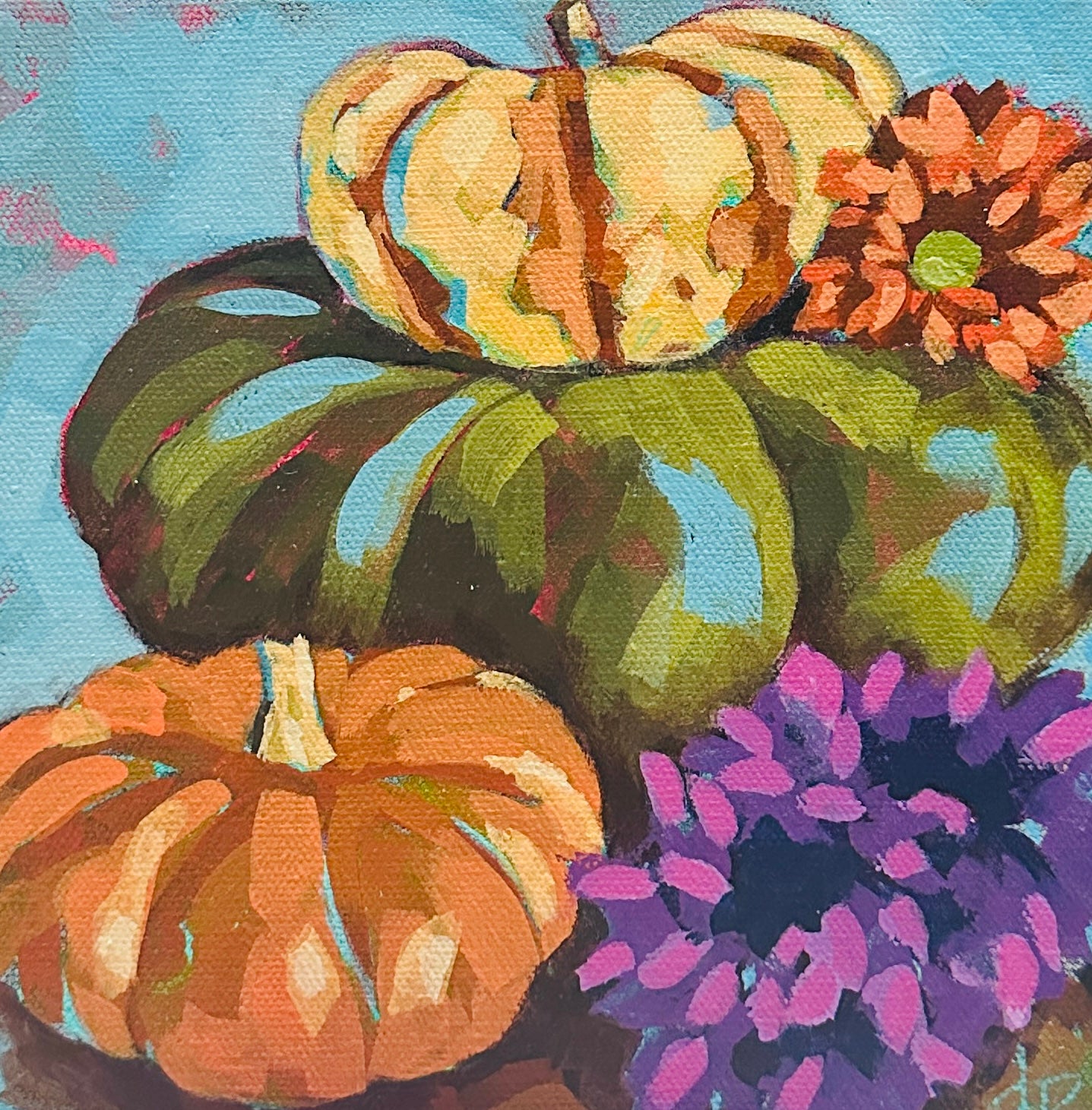 “Stacked Pumpkins”