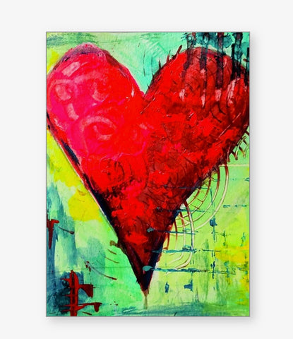 SOLD Greeting Card "Heart"