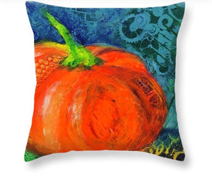 SOLD Pillow Cover: "Pumpkin"